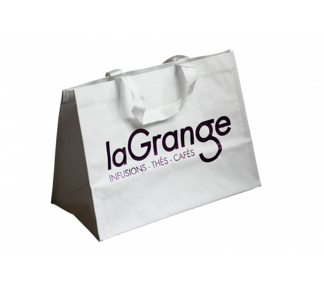 Sac réutilisable blanc laGrange - lot de 10